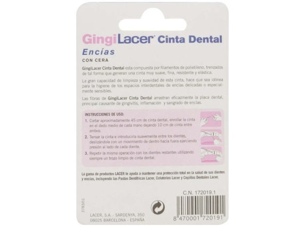Gingilacer Cinta Dental Lote 2 Pz