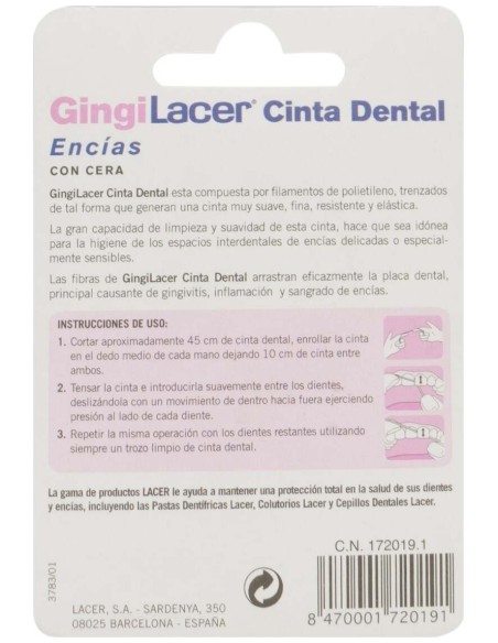 Gingilacer Cinta Dental Lote 2 Pz