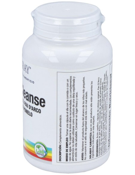 Solaray Yeast Cleanse 90Cáps