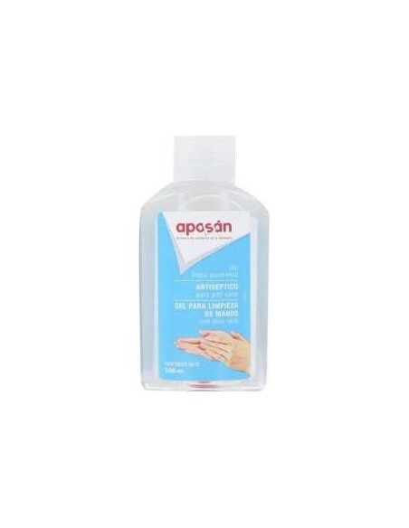 Aposán Gel Biocida Desinfectante Manos 72% Alcohol, 100 Ml