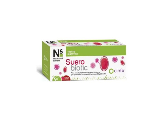 Ns Suerobiotic Fresa 6 Sobres