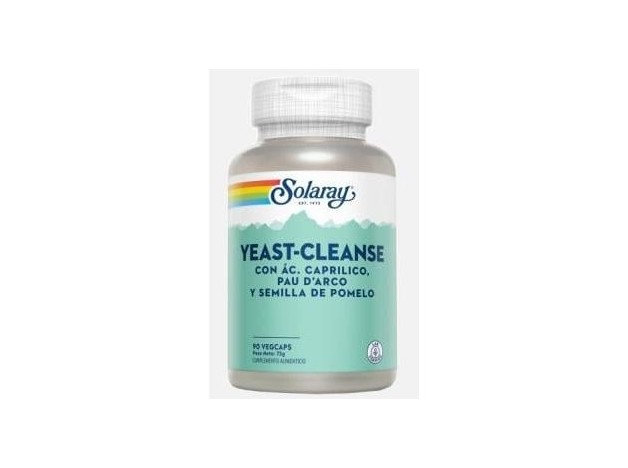 Solaray Yeast Cleanse 90Cáps