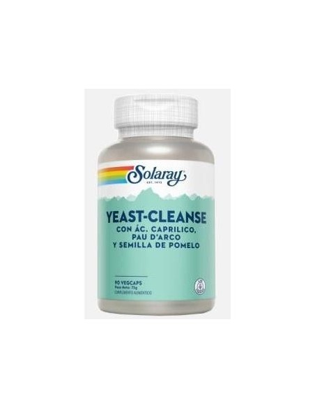 Solaray Yeast Cleanse 90Cáps