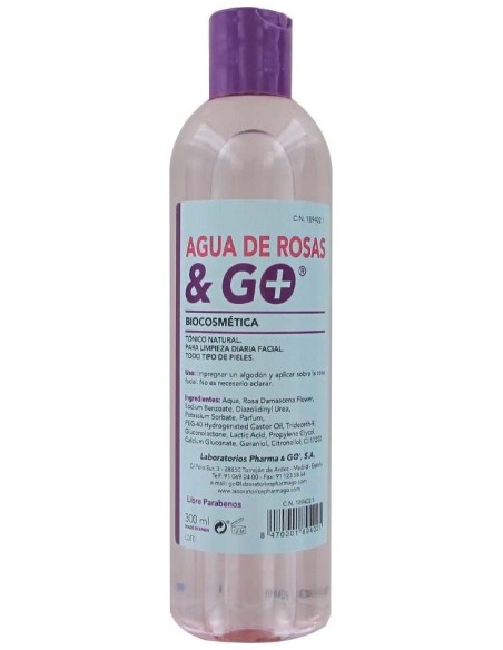 %26 Go Agua De Rosas 300Ml