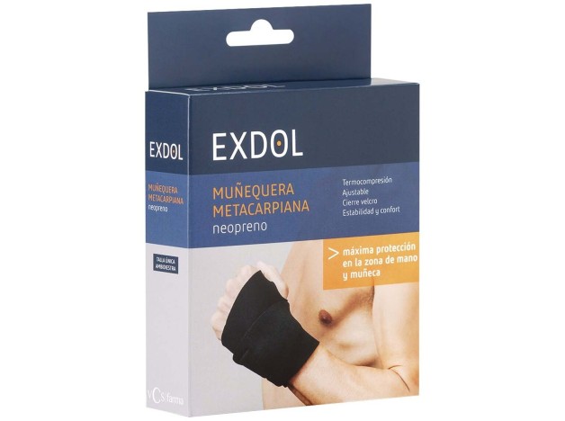 Exdol Nosa Termik Muñequera Metacarpiana Talla...