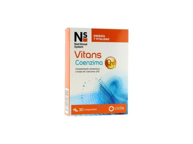 Ns Vitans Coenzima Q10, 30 Comprimidos