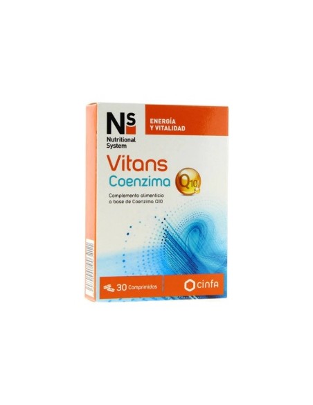 Ns Vitans Coenzima Q10, 30 Comprimidos