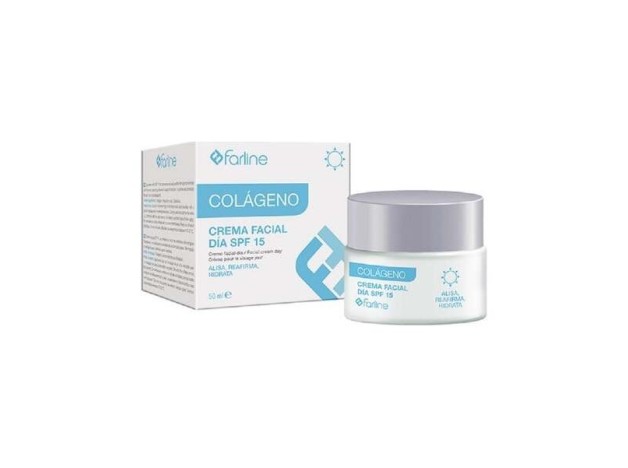 Farline Crema De Día Con Colágeno Spf 15, 50 Ml