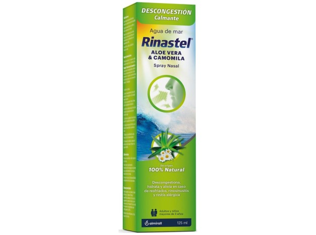 Rinastel Spray Nasal Aloe Vera Y Camomila, 125 Ml