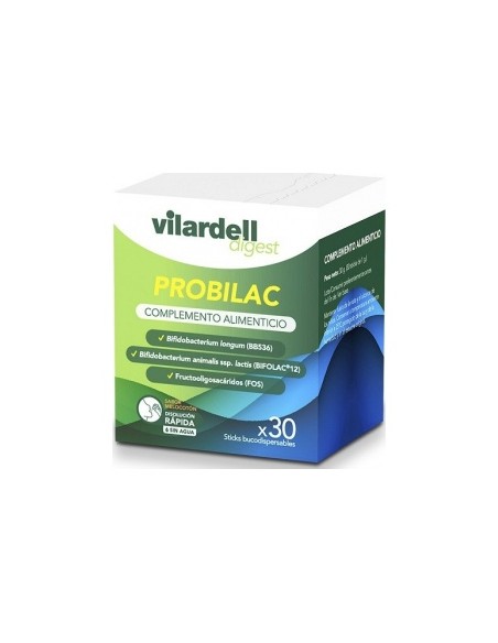 Vilardell Digest Probilac 30 Sticks Bucodispen