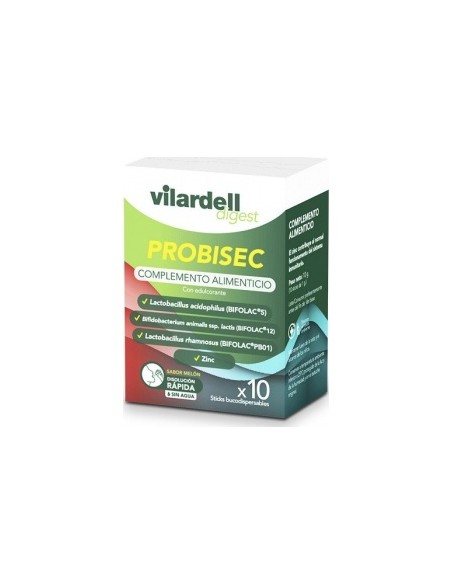 Vilardell Digest Probisec 10 Sticks Bucodispen