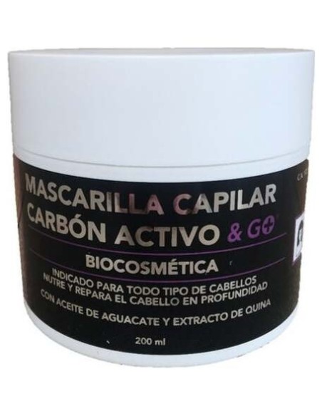 Mascarilla Capilar Detox Carbon Activo 200Ml.