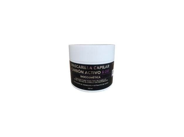 Mascarilla Capilar Detox Carbon Activo 200Ml.