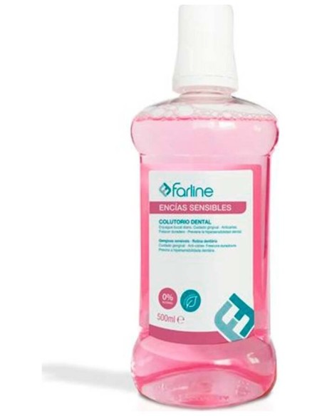 Farline Enjuague Bucal Encías Sensibles, 500 Ml