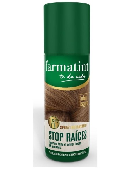 Farmatint Stop Raíces Rubio Oscuro, 75 Ml