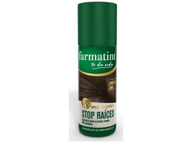 Farmatint Stop Raíces Castaño Claro Spray 75Ml