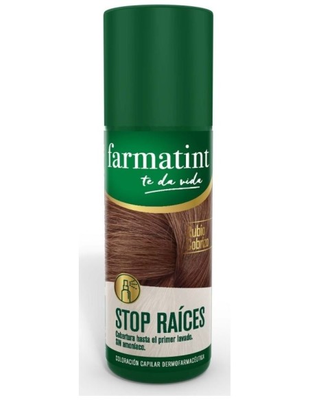 Farmatint Stop Raíces Rubio Cobrizo, 75 Ml
