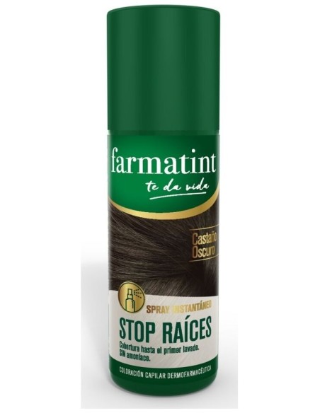 Farmatint Stop Raíces Castaño Oscuro, 75 Ml