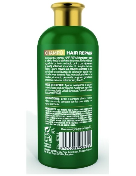 Farmatint Champú Reparador Capilar 250 Ml