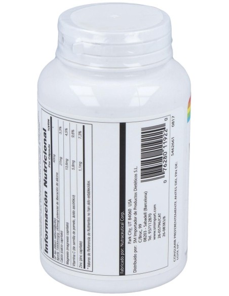 Solaray Yeast Cleanse 90Cáps