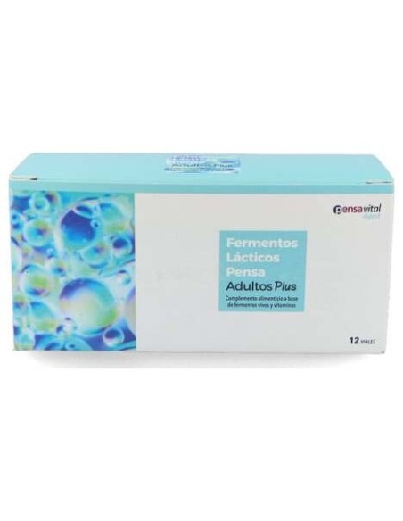 Pensavital Pensa Adultos Plus Fermentos Lácticos, 12 Viales