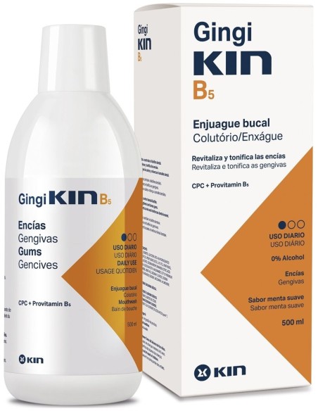 Gingikin Plus Enjuague Bucal, 500 Ml
