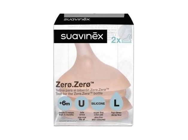 Suavinex Zero Zero Tetina De Silicona Flujo...
