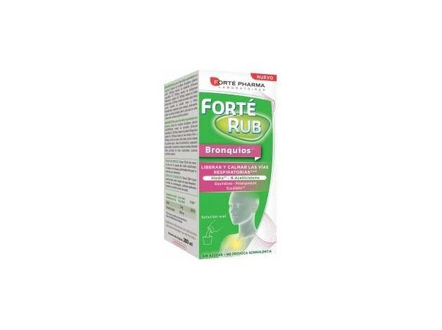 Forté Pharma Forté Rub Bronquios Jarabe, 150 Ml