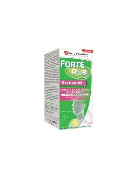 Forté Pharma Forté Rub Bronquios Jarabe, 150 Ml