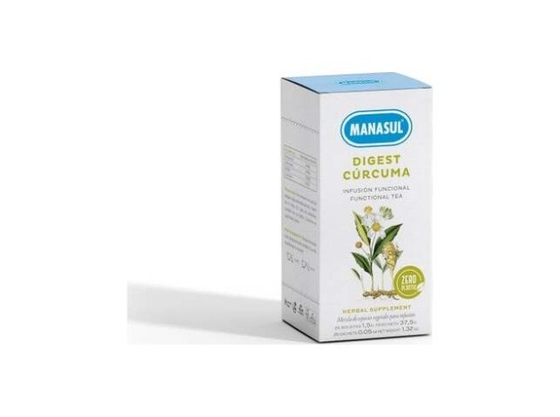 Manasul Digest Curcuma Infusion 25Bolsitas.