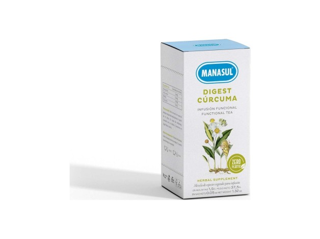 Manasul Digest Curcuma Infusion 25Bolsitas.