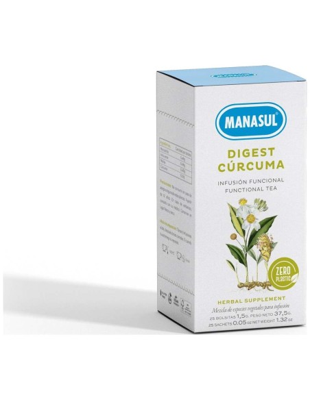 Manasul Digest Curcuma Infusion 25Bolsitas.