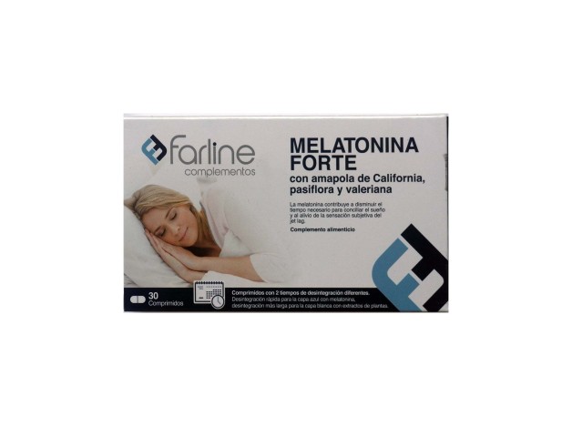 Farline Melatonina Forte, 30 Comprimidos