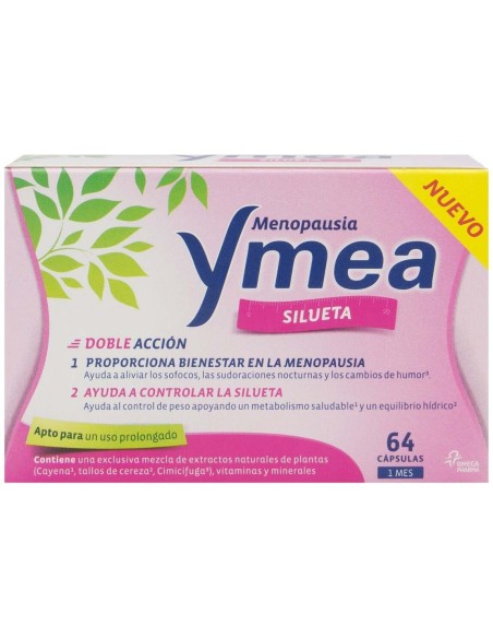 Ymea Menopausia Silueta Nueva Fórmula 64Caps