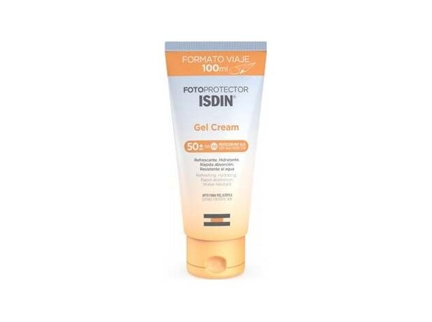 Isdin Fotoprotector Gel Crema Wet Skin Spf50 100Ml