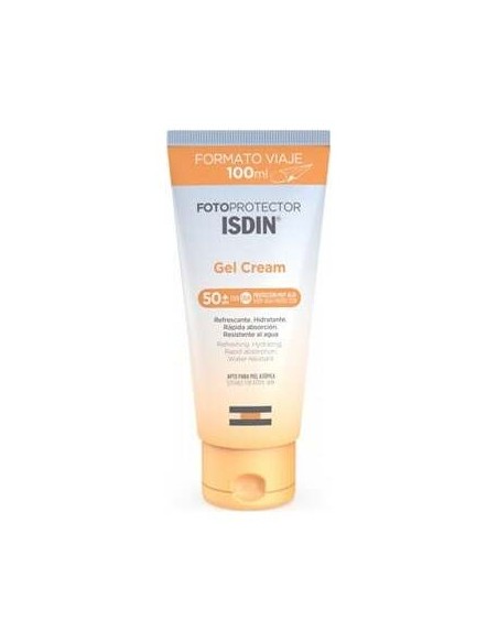 Isdin Fotoprotector Gel Crema Wet Skin Spf50 100Ml
