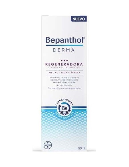 Bepanthol Derma Regeneradora Crema Facial Noche 50Ml