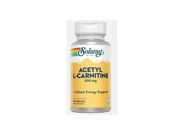 Solaray Acetyl L-Carnitine 500Mg 30Cáps