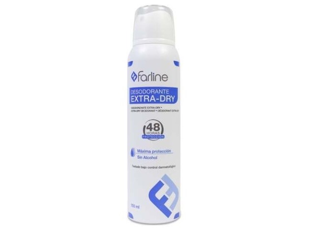 Farline Desodorante Spray Extra-Dry, 150 Ml