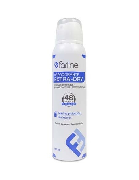 Farline Desodorante Spray Extra-Dry, 150 Ml