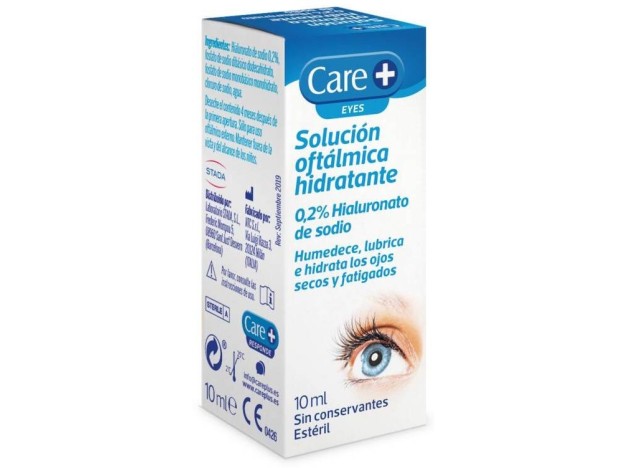 Care+ Solución Oftálmica Hidratante Forte 10Ml