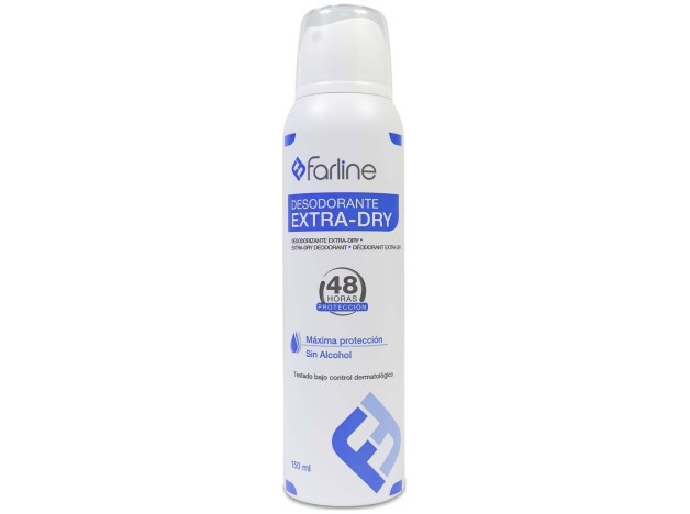 Farline Desodorante Spray Extra-Dry, 150 Ml
