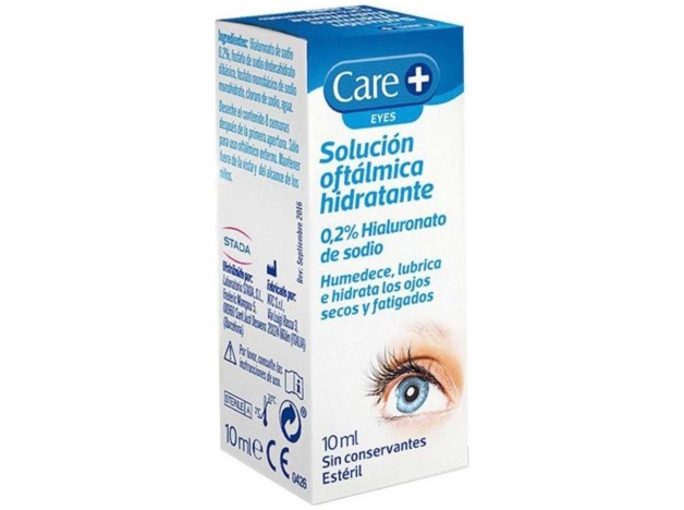 Care+ Solución Oftálmica Hidratante Forte 10Ml