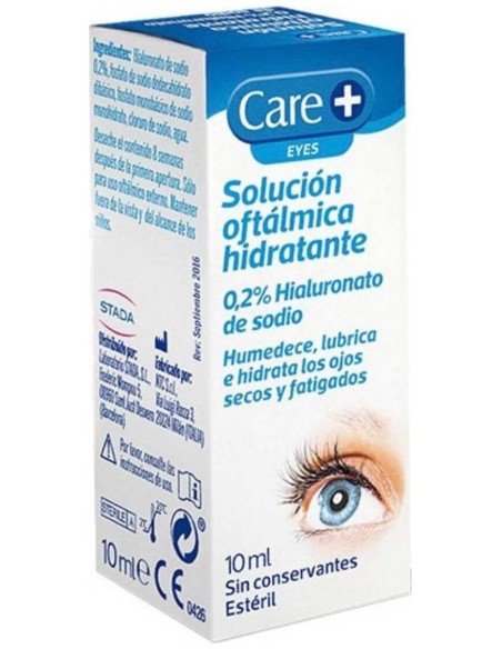 Care+ Solución Oftálmica Hidratante Forte 10Ml