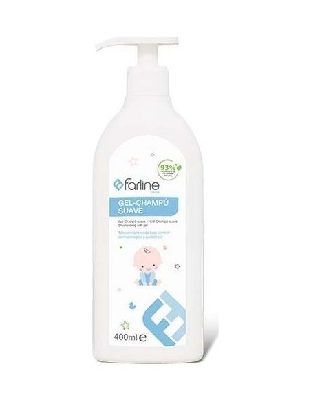 Farline Gel-Champú Suave Bebé, 400 Ml