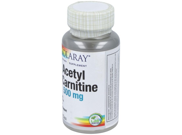 Solaray Acetyl L-Carnitine 500Mg 30Cáps