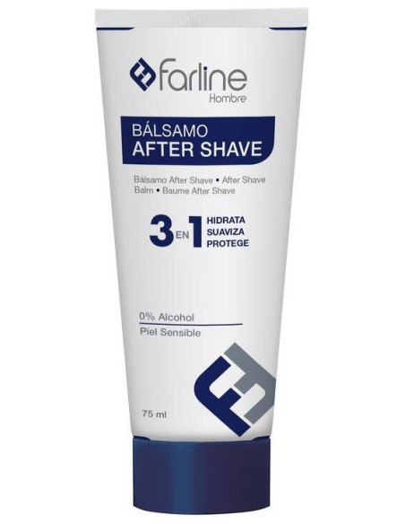 Farline Hombre Bálsamo After-Shave 3 En 1 75 Ml, 1 Ud