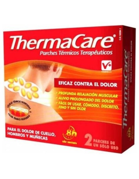 Thermacare Parche De Calor Para Nuca_ Hombros O Muñecas 2Uds