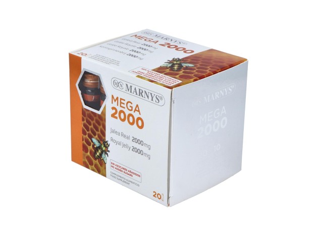 Marnys Jalea Real Mega 2000 20 Ampollas