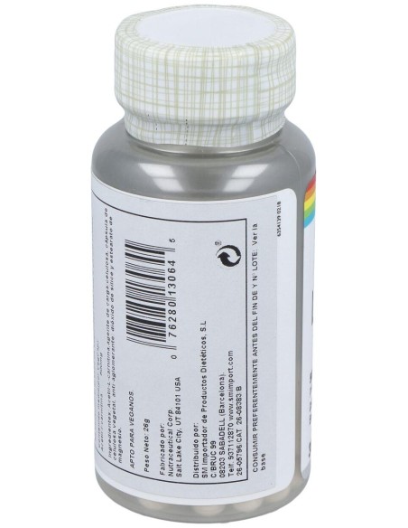 Solaray Acetyl L-Carnitine 500Mg 30Cáps